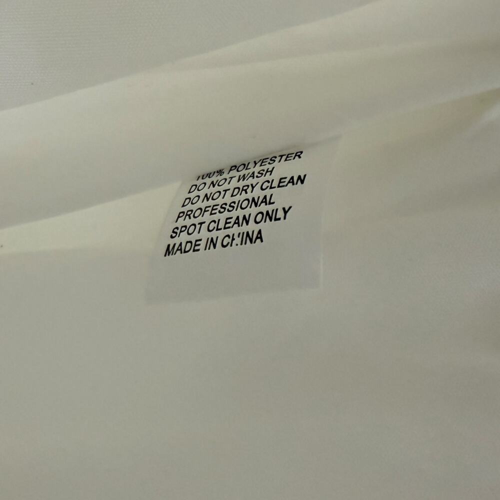 Mac Duggal Size 0 Delicate Floral Lace Long Evening Gown Ivory Prom Princesscore - Picture 14 of 16
